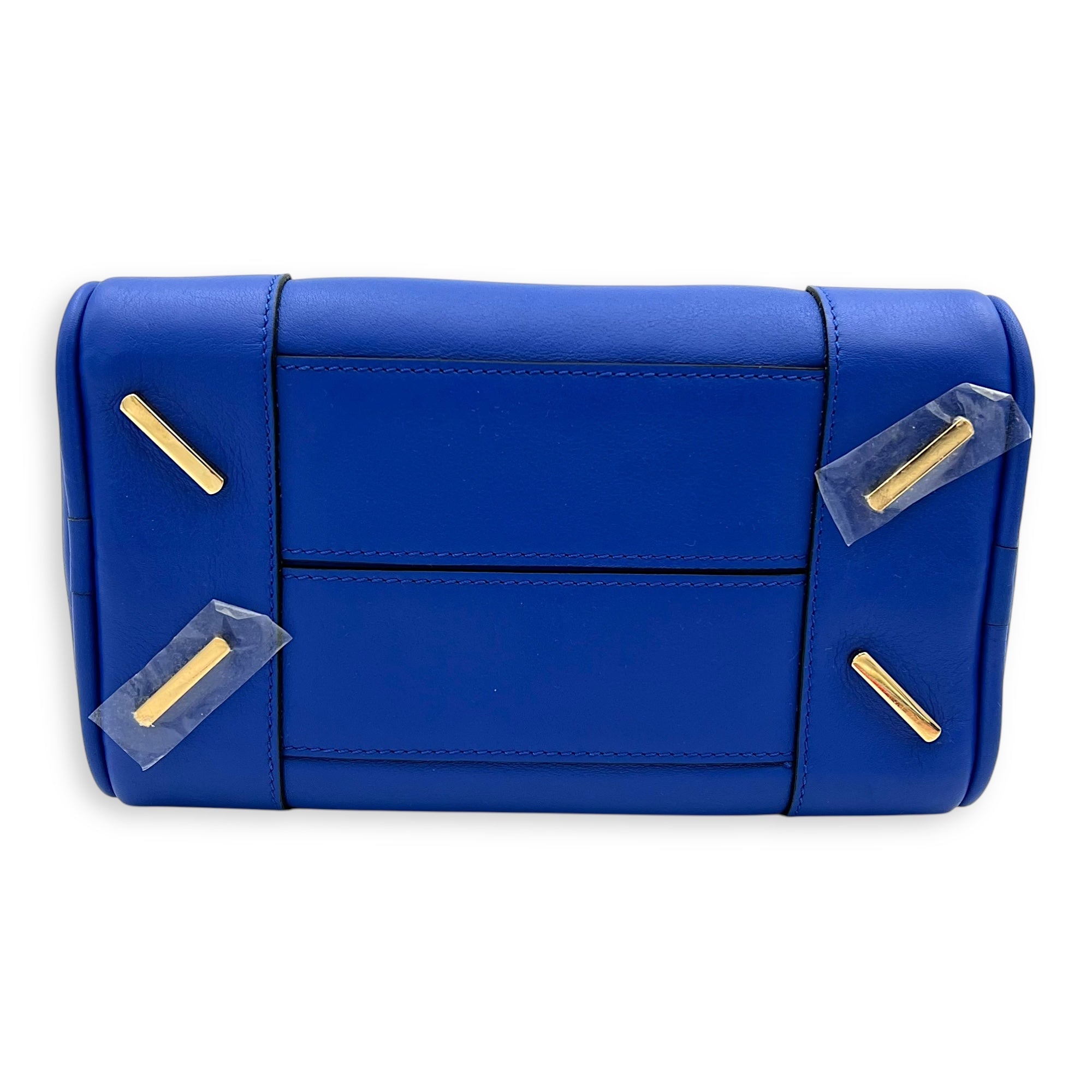 Amazona 19 Brown Top Handle Bag in Calfskin, Gold hardware - Image 6