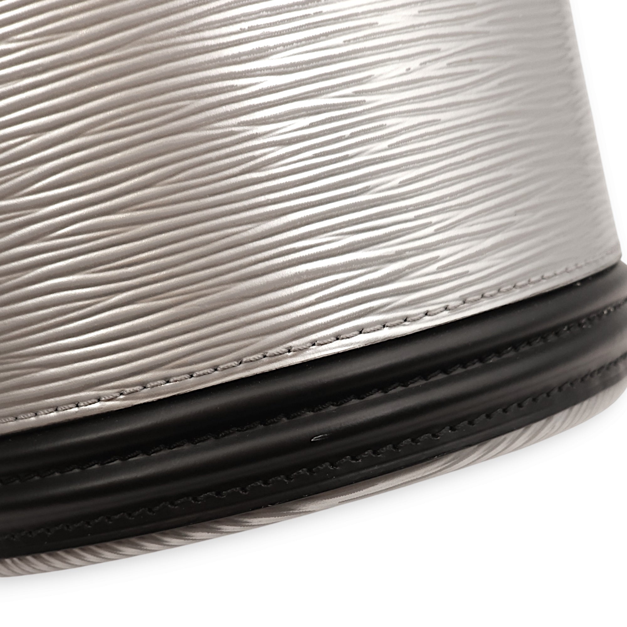 Cannes Multi-colour Top Handle Bag in Epi Leather, Palladium hardware - Image 11