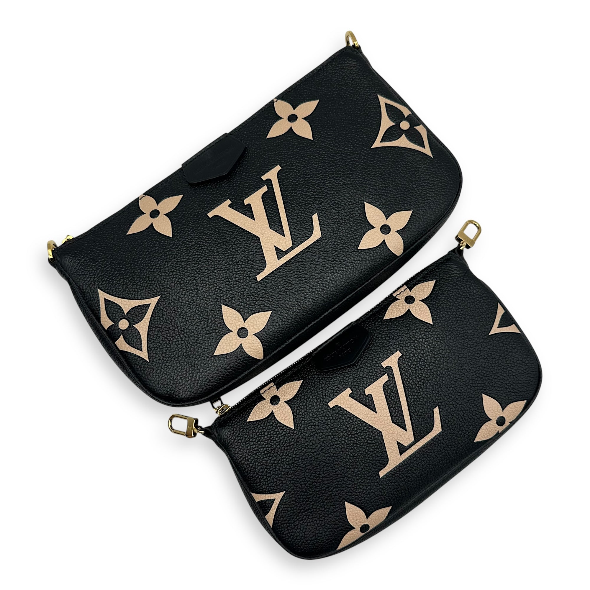 Multi-Pochette Accessoires Crossbody Bag Black in Monogram Empreinte Leather , Gold Hardware - Image 15