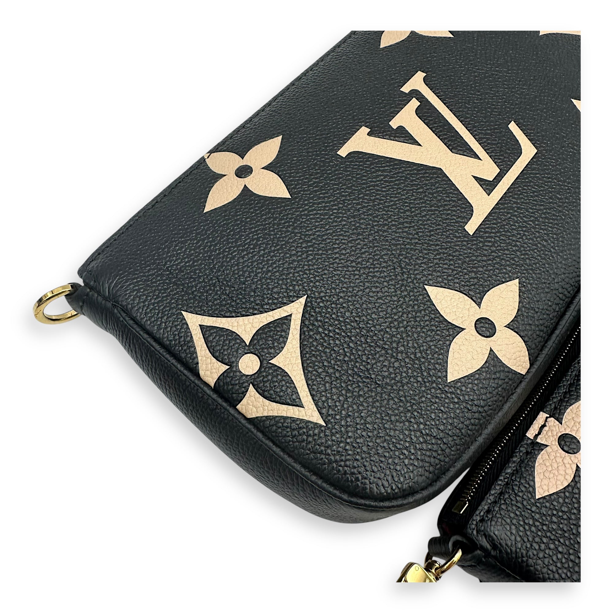 Multi-Pochette Accessoires Crossbody Bag Black in Monogram Empreinte Leather , Gold Hardware - Image 16