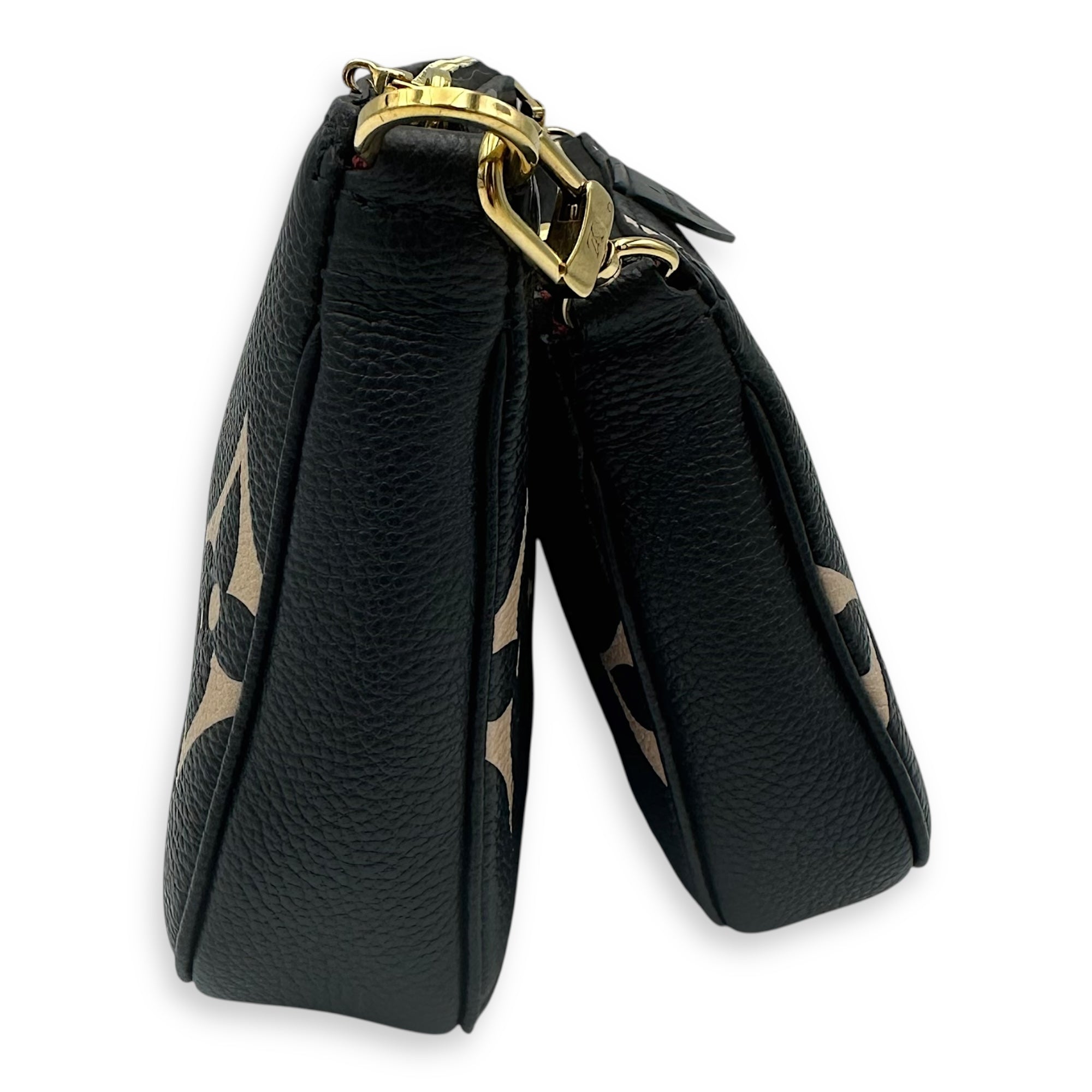 Multi-Pochette Accessoires Crossbody Bag Black in Monogram Empreinte Leather , Gold Hardware - Image 5