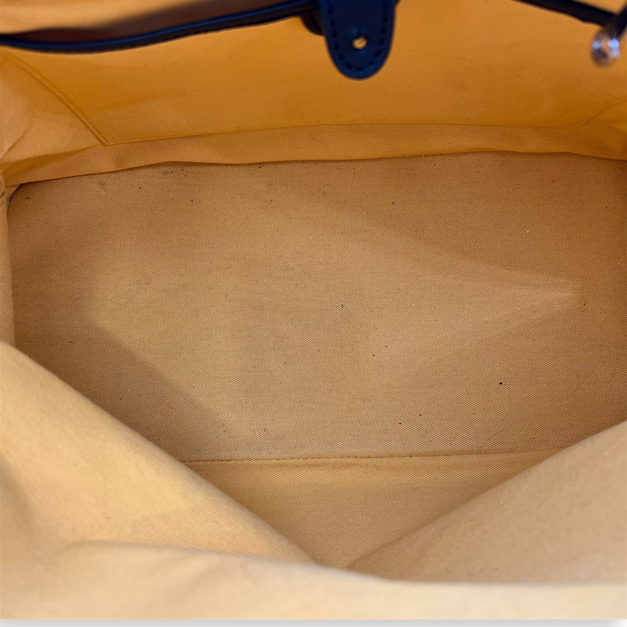 Vendome Top Handle Bag Black in Coated Canvas, Silver hardware - Image 7