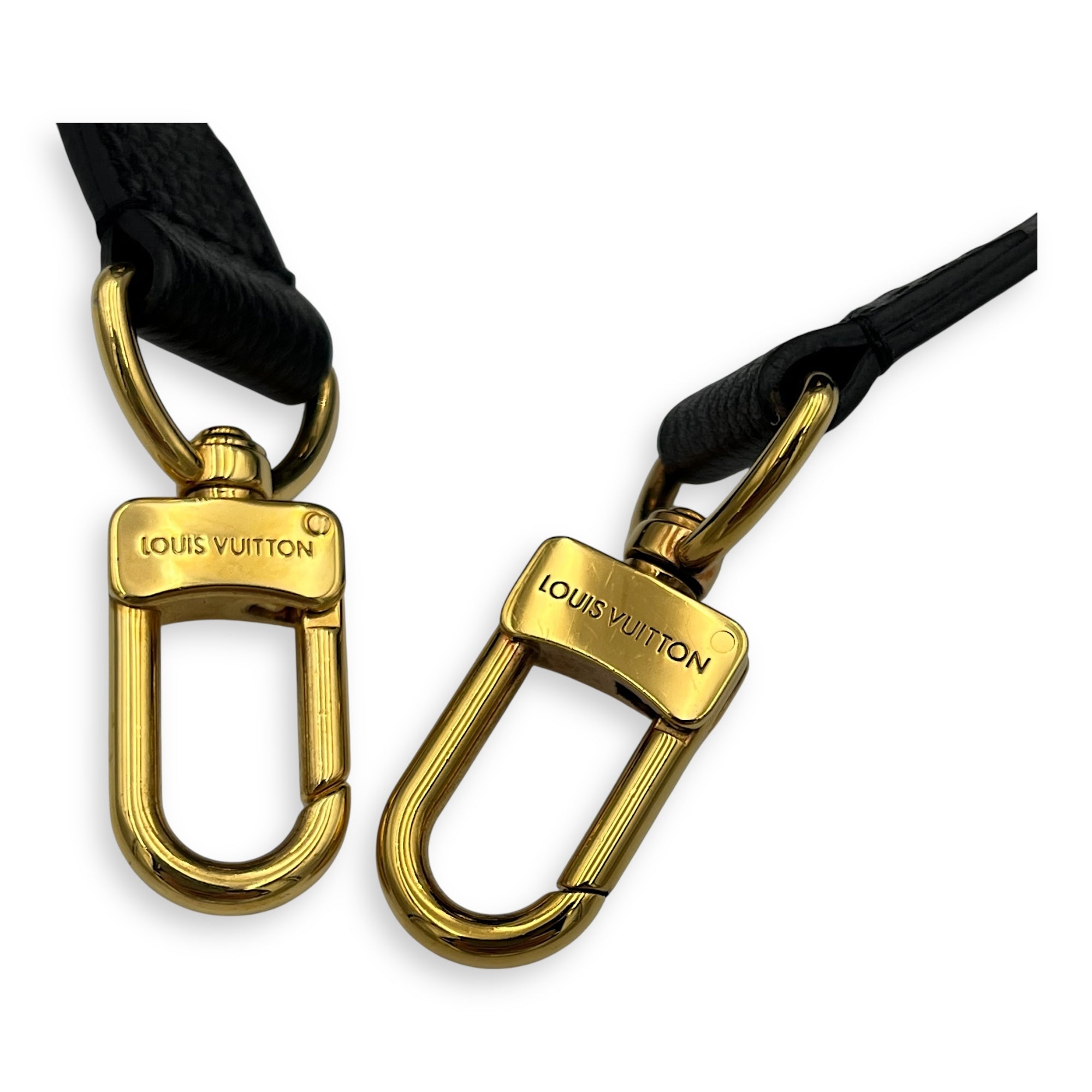 Georges Top Handle Bag Black in Empreinte Leather, Gold hardware - Image 14