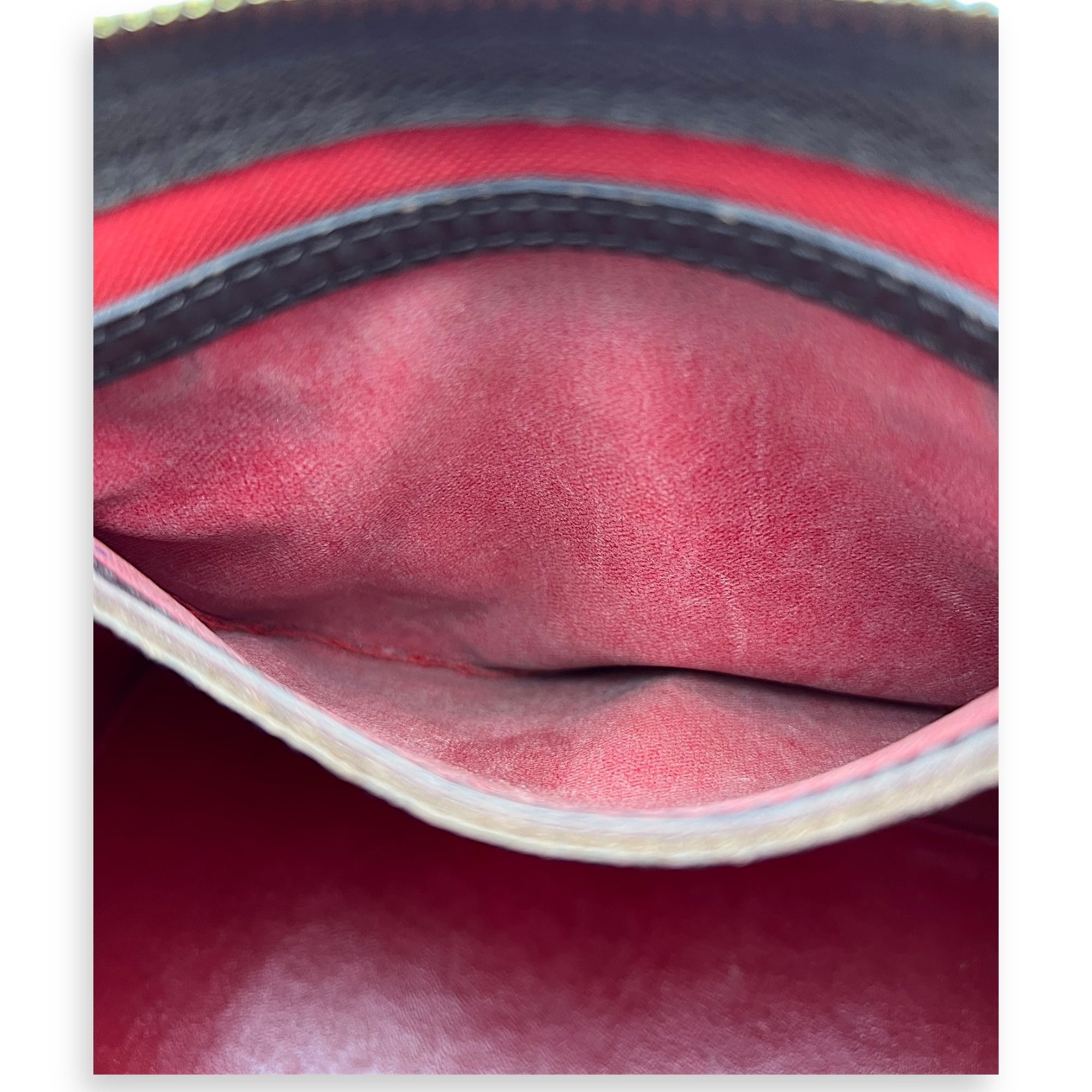 Speedy Bandouliere Top Handle Bag 25 Brown in Coated Canvas, Gold hardware - Image 11