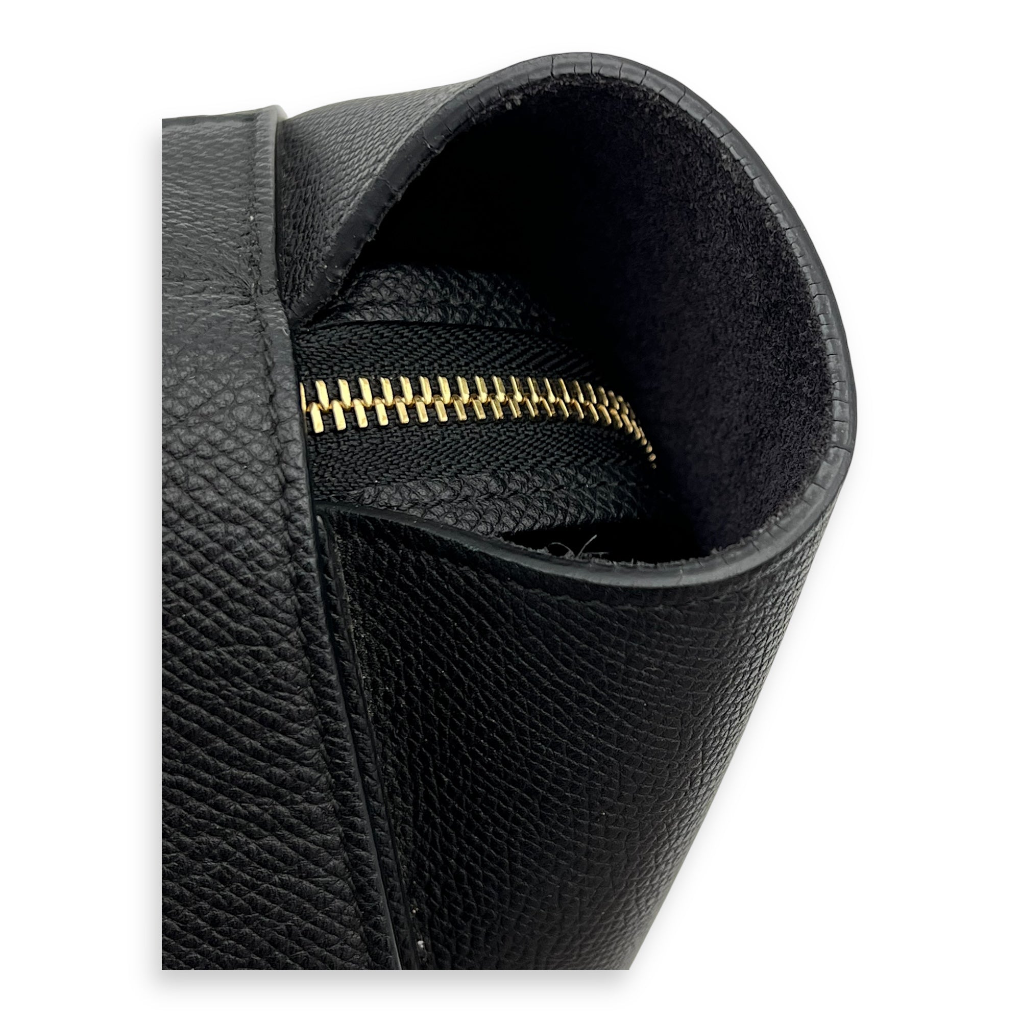 Belt bag Top Handle Bag Mini Black in Calfskin, Gold hardware - Image 9