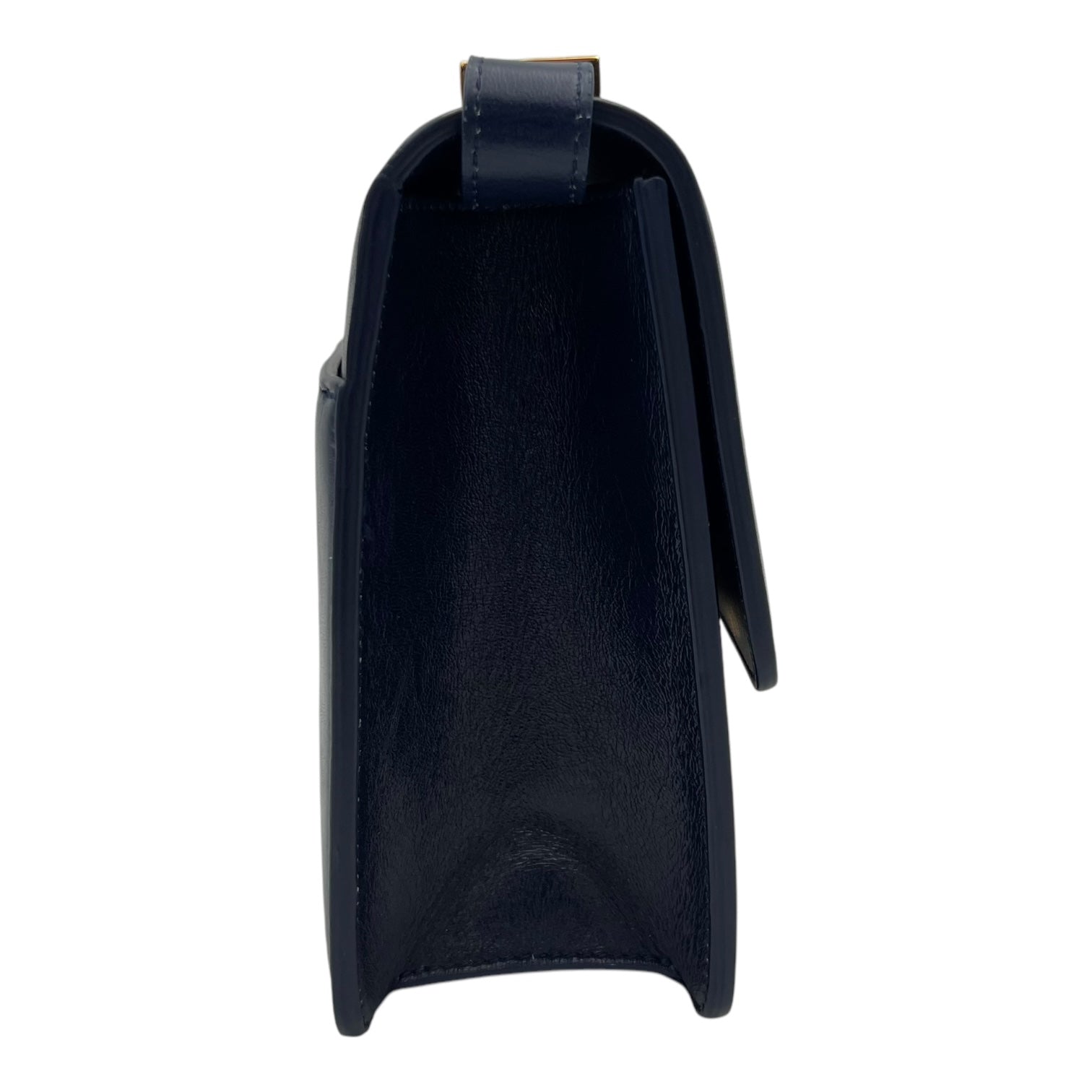 30 Montaigne Shoulder Bag Blue in Calfskin, Gold hardware - Image 5