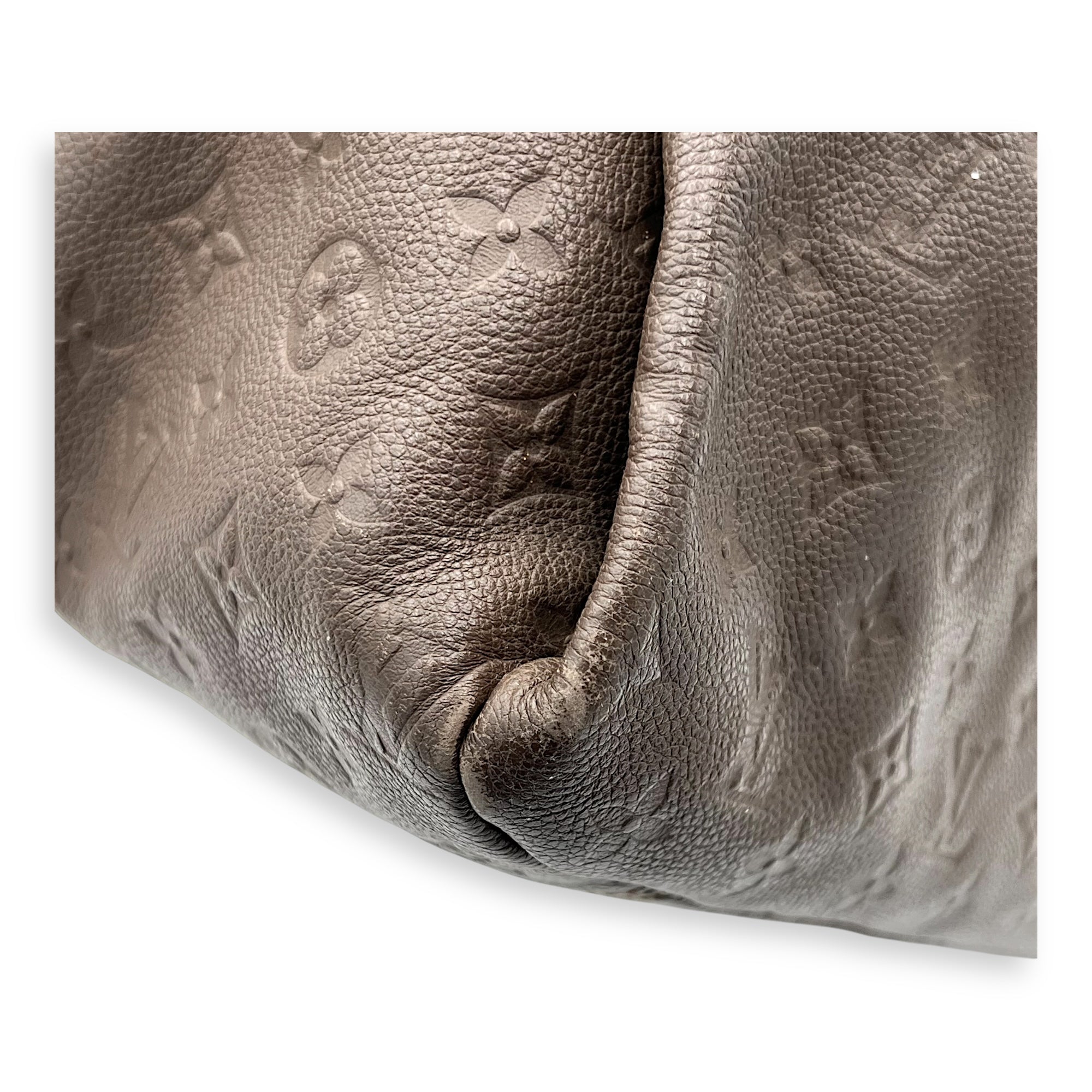 Artsy Shoulder Bag Brown in Empreinte Leather, Gold hardware - Image 10