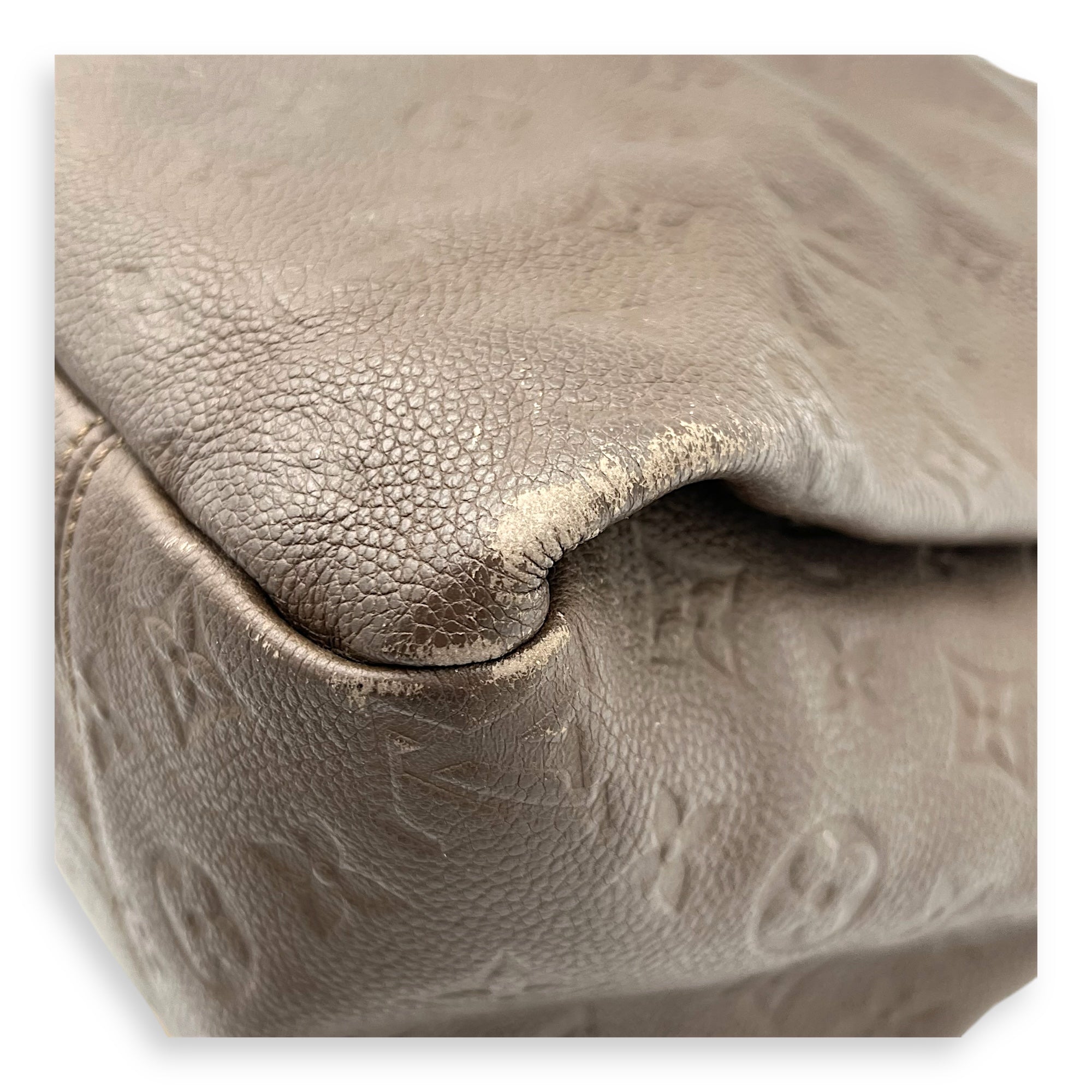 Artsy Shoulder Bag Brown in Empreinte Leather, Gold hardware - Image 9