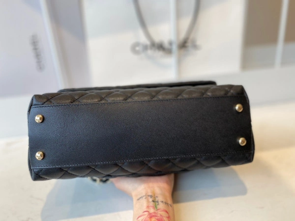 CHANEL LARGE FLAP BAG WITH TOP HANDLE HighQuality 1049 - Image 7