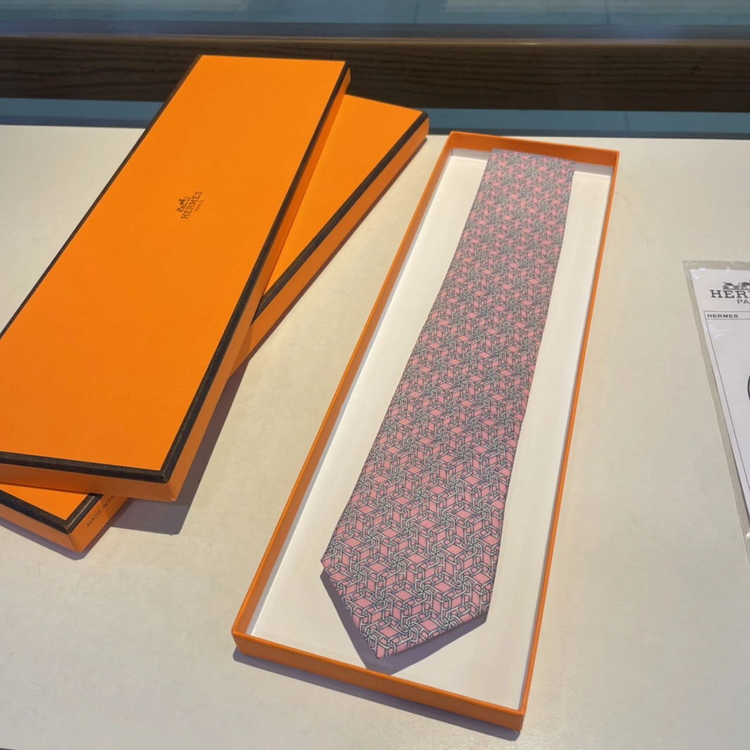 Hermes Necktie For Men Popular 2916 - Image 7