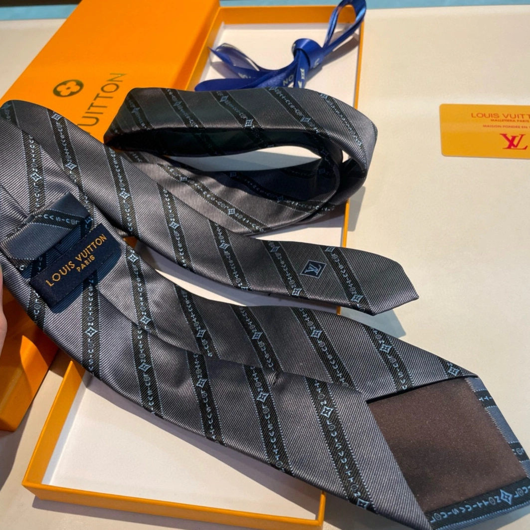 Vibrant 9050 Louis Vuitton LV Necktie For Men - Image 5