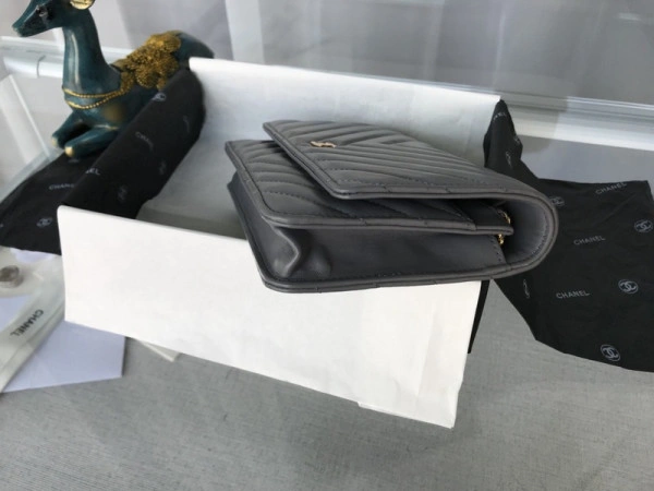 ModernLook CHANEL Flap Bag Lambskin With Gold Silver Hardware 847 - Image 3